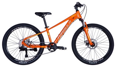 Велосипед AL 24" Formula ZEPHYR 3.0 DD CS рама-12" оранжевый 2026