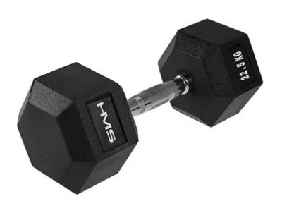 Гантель шестигранна HMS HEX PRO, 22,5 кг