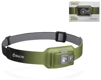 Налобний ліхтар BioLite Headlamp 200 люмен, Moss Green (BLT HPB0205) -