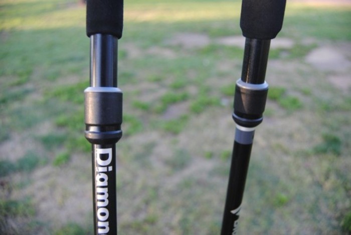 Трекінгові палки Black Diamond Distance Z, 130 см, Pewter
