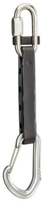 Оттяжка со стальными карабинами Black Diamond Steel Livewire Gymdraw, 13 см