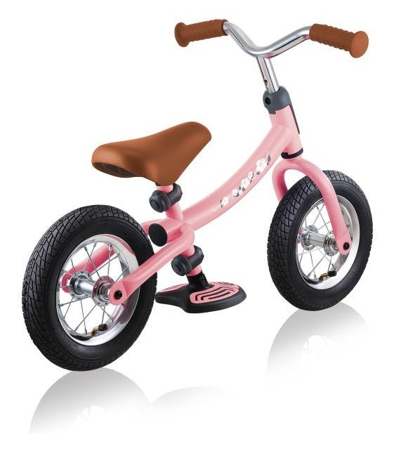 Біговел (самокат) GLOBBER серІЇ GO BIKE AIR, пастельний рожевий, до 20кг, 3+, 2 кол. 247мм