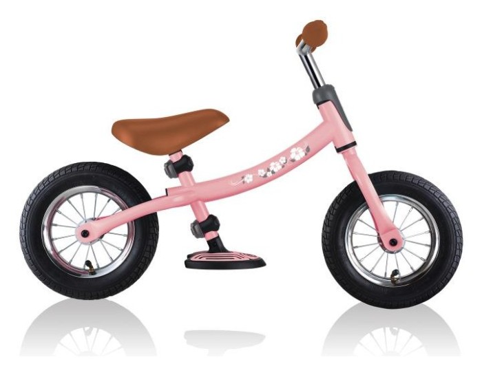 Біговел (самокат) GLOBBER серІЇ GO BIKE AIR, пастельний рожевий, до 20кг, 3+, 2 кол. 247мм, укр, укр