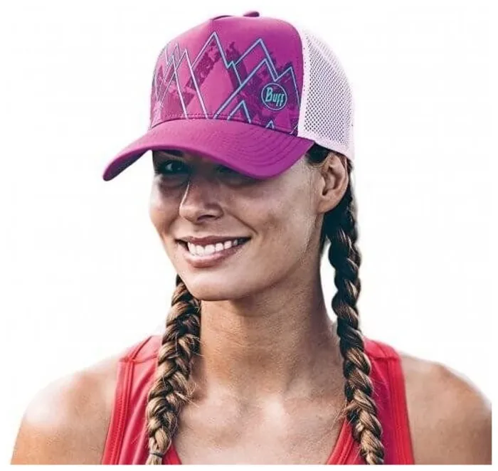Кепка Buff Trucker Tech Cap, Solid Violet - S/M