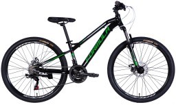 Велосипед AL 26" Formula BLACKWOOD DD FR рама-13" чорно-зелений 2025 Велосипед AL 26" Formula BLACKWOOD DD FR рама-13" чорно-зелений 2025