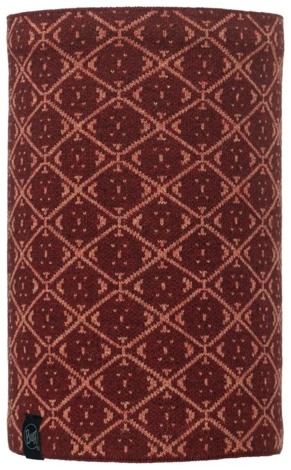 Шарф-труба Buff Knitted & Polar Neckwarmer Ardal, Wine (SHM_BU 113553.403.10.00)