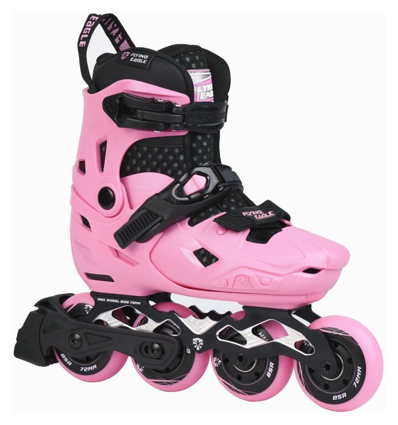 Дитячі розсувні ролики Flying Eagle S7 Nimbus рожеві