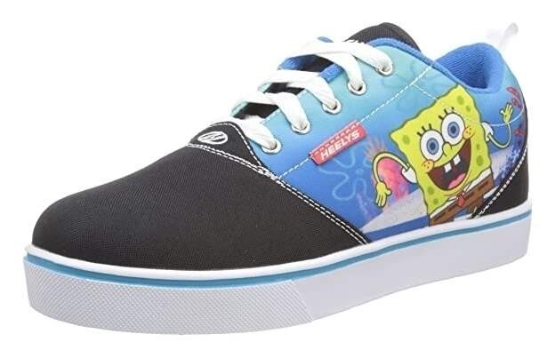 Роликові кросівки Heelys X Spongebob Pro 20 Prints Black Multi Canvas HES10361