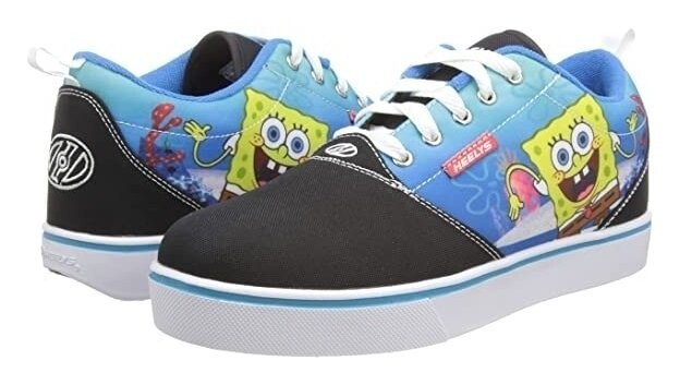 Роликовые кроссовки Heelys X Spongebob Pro 20 Prints Black Multi Canvas HES10361