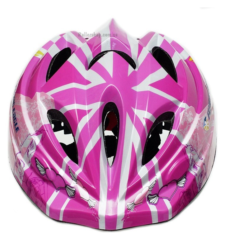 Шолом дитячий Flying Eagle V5 Junior рожевий S/M