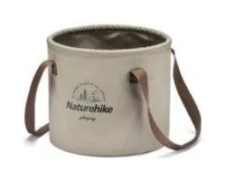 Відро складане Naturehike Round bucket PVC 10L NH20SJ040 Brown (6927595764619)