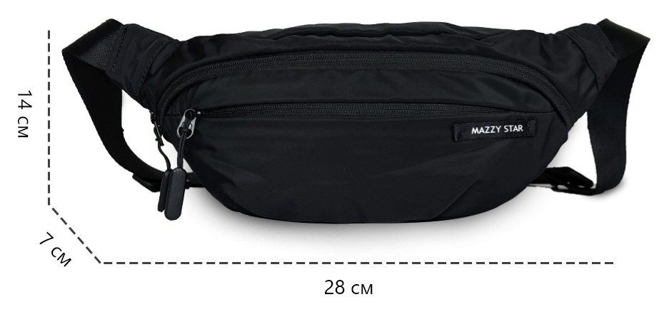 Сумка на пояс Mazzy Star MS5001 Black