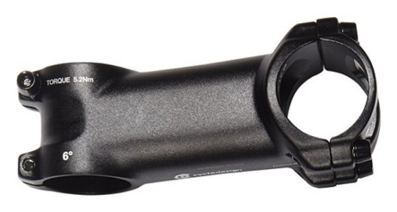 Винос руля для велосипеда Cycledesign FORGED -/+ 6° 80мм Black (HS0011), укр
