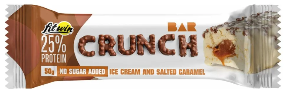 Crunch Bar - 12x50g Ice Cream and Salted Caramel