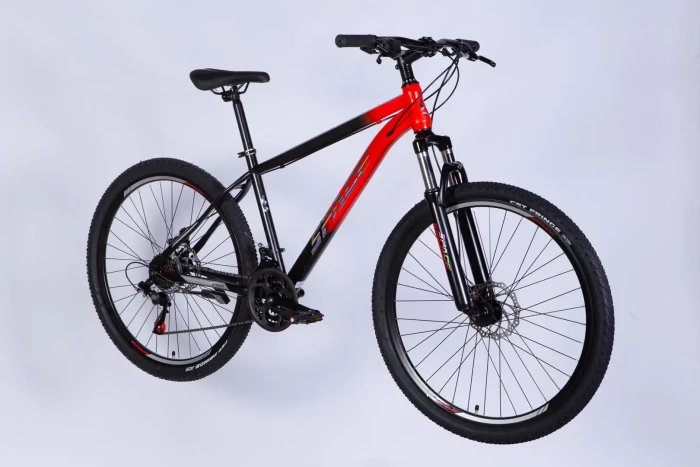 Велосипед ST 27.5" SPACE MARS DD FR рама-17" червоно-чорний 2026
