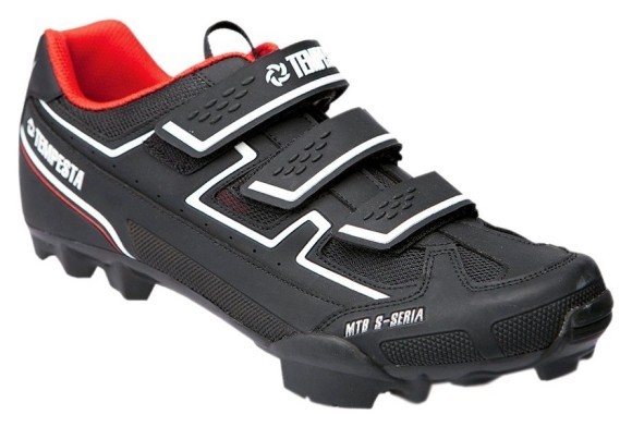 Туфлі велосипедні Tempesta SIGMA M 41 (8.5US) Black/red (TCSh15U2A) O, укр
