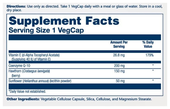 CoQ-10 200mg - 30 vcaps