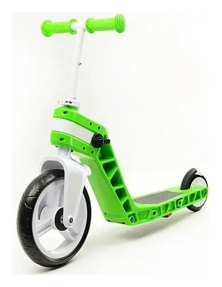 Беговел-самокат Real Baby, зелений