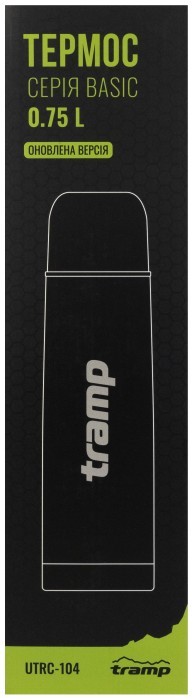 Термос TRAMP Basic 0,75л UTRC-104, black