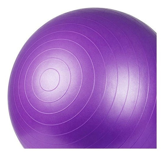 М'яч для фітнесу (фітбол) Power System PS-4011 Ø55 cm PRO Gymball Purple
