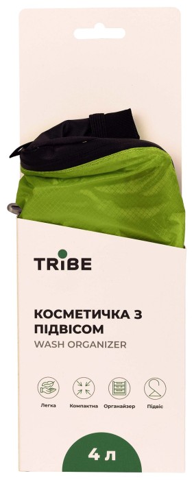 Косметичка Tribe Wash Organizer з підвісом T-IZ-0019-green, укр, укр