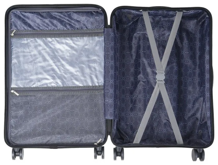 Валіза Semi Line 24" (M) Black (T5964-3)