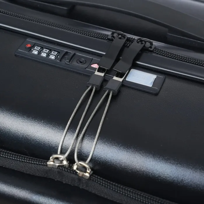 Валіза Semi Line 24" (M) Black (T5964-3)