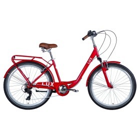 Велосипед 26&quot; Dorozhnik LUX AM 2024 (красный)