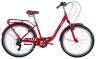 Велосипед 26" Dorozhnik LUX AM 2024 (красный), укр