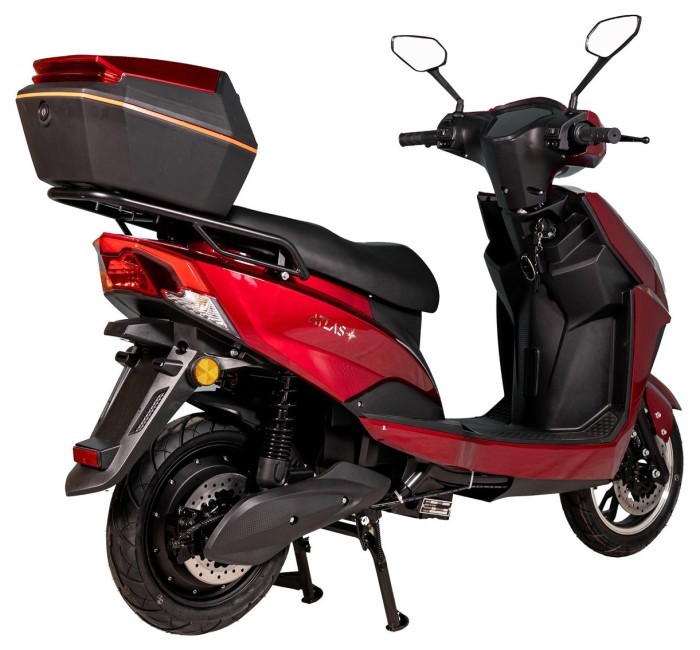 Электроскутер Atlas Spider 2 Box 2000W Plus Red