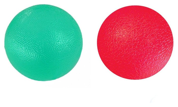 Набір силіконових еспандерів-м'яч (тренажер для кисті) PowerPlay PP-4339 Grip Ball Set (набір 3 шт.)