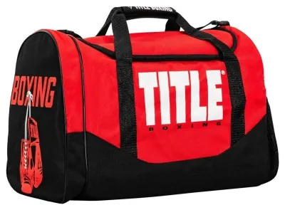 Спортивна сумка TITLE Boxing Individual Sport Bag Red