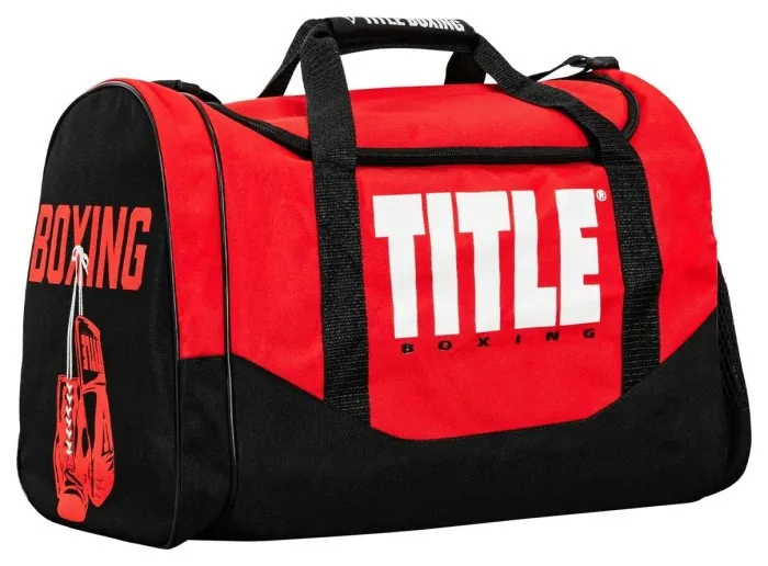 Спортивна сумка TITLE Boxing Individual Sport Bag Red