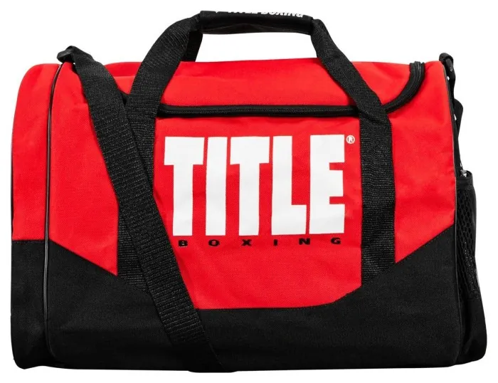 Спортивна сумка TITLE Boxing Individual Sport Bag Red