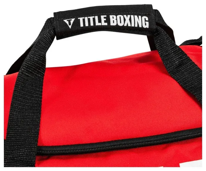 Спортивна сумка TITLE Boxing Individual Sport Bag Red