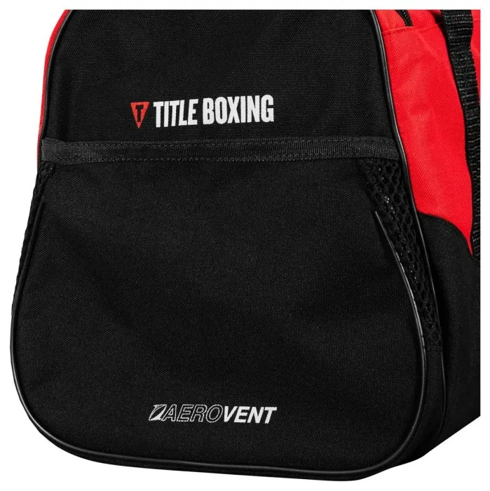 Спортивна сумка TITLE Boxing Individual Sport Bag Red