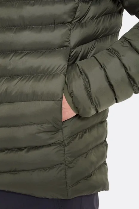 Зимова чоловіча куртка Rab Cirrus Alpine Jacket, Beluga
