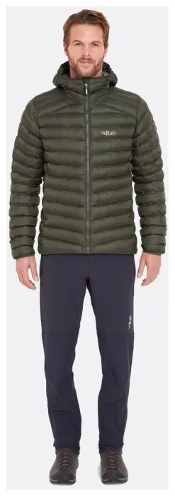 Зимова чоловіча куртка Rab Cirrus Alpine Jacket, Beluga
