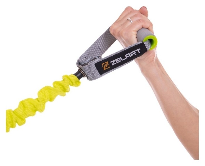 Еспандер трубчастий із ручками в захисному рукаві Zelart FI-2595 (MD1317) (TPR, d-10x5мм, l-122см), укр, укр