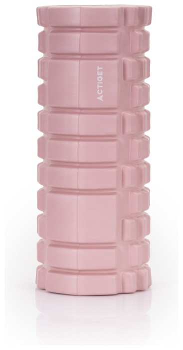 Массажный ролик Actiget EVA 33 x 13.5 см (валик, роллер) ACT0030 Light Pink