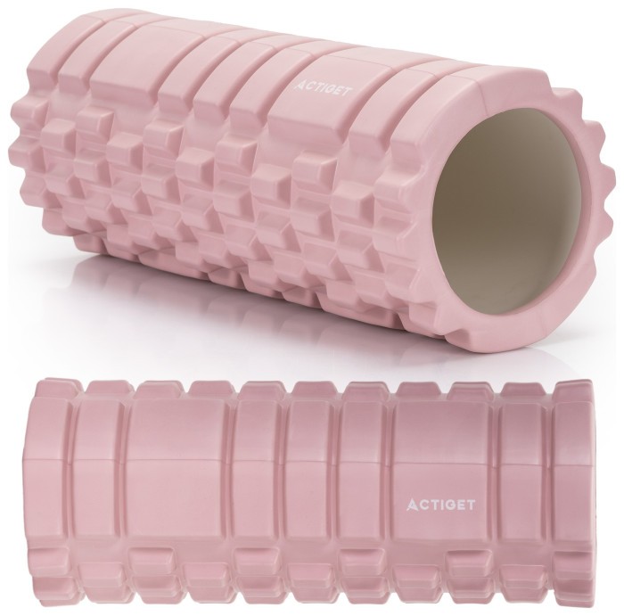 Массажный ролик Actiget EVA 33 x 13.5 см (валик, роллер) ACT0030 Light Pink
