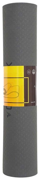 Коврик спортивный Cornix TPE 183 x 61 x 0.6 см для йоги и фитнеса XR-0002 Black/Green