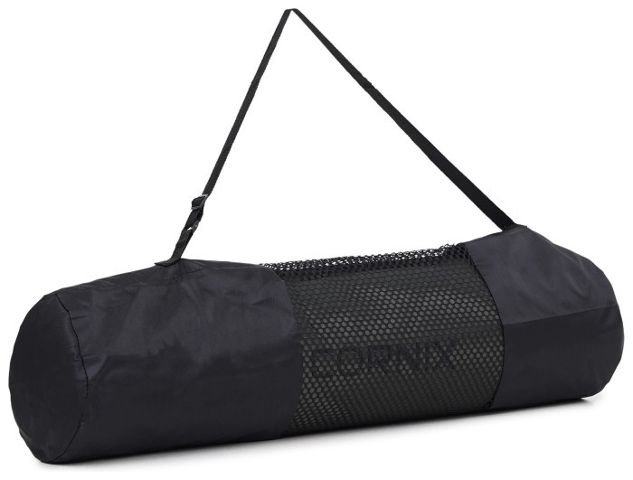 Коврик спортивный Cornix TPE 183 x 61 x 0.6 см для йоги и фитнеса XR-0002 Black/Green