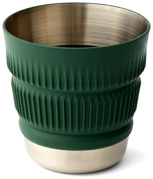 Чашка складна Sea to Summit Detour Stainless Steel Collapsible Mug, Laurel Wreath Green