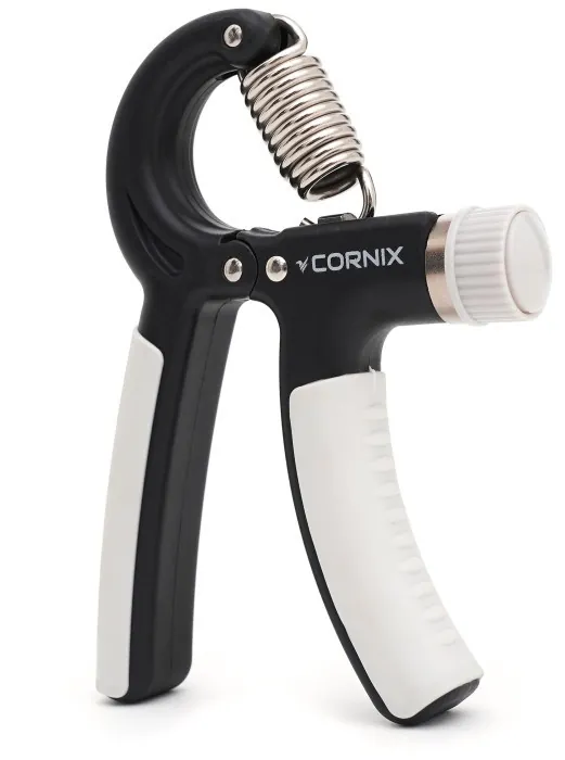 Еспандер кистьовий Cornix 5-60 кг з регульованим навантаженням XR-0142 Black/Grey