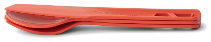 Набор столовых приборов Sea to Summit Passage Cutlery Set, 3 Piece, Spicy Orange
