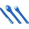 Вилка, ложка, ніж Lifeventure Ellipse Cutlery blue Фото - 1
