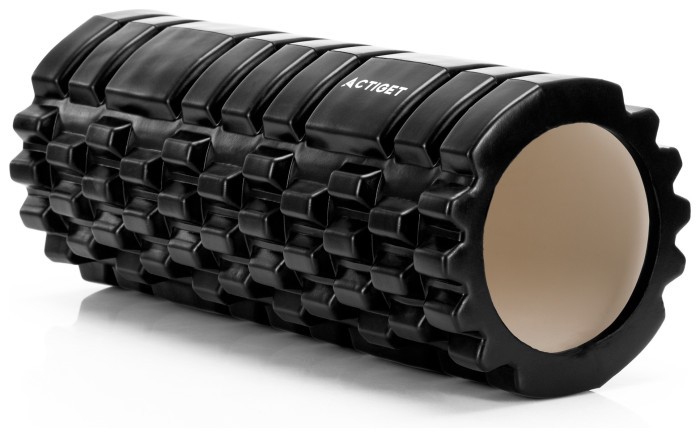 Масажний ролик Actiget EVA 33 x 13.5 см (валик, роллер) ACT0029 Black