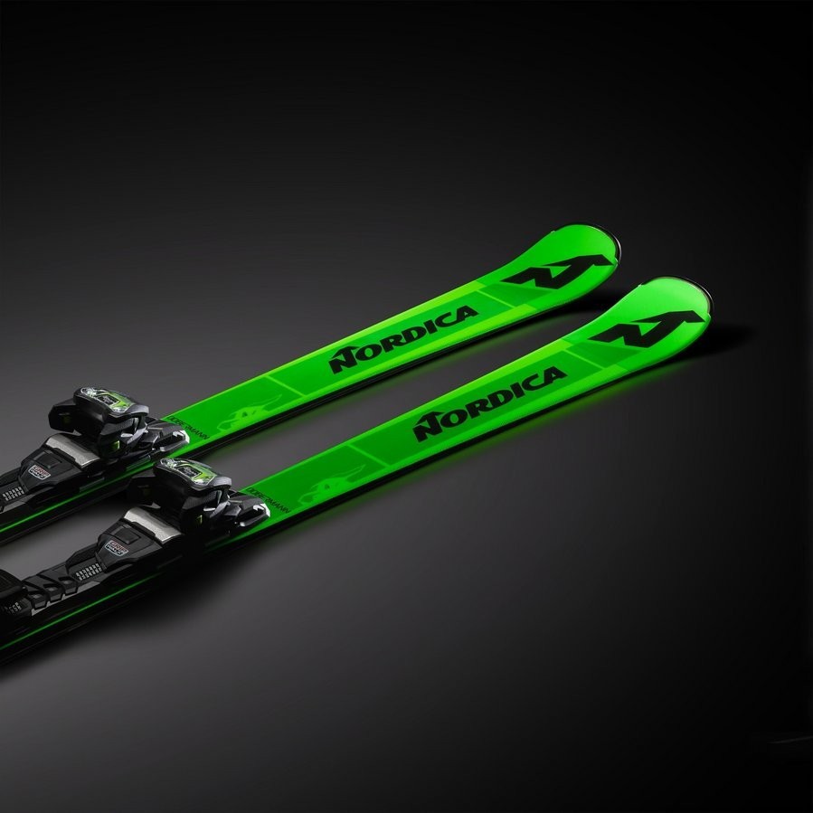 Лежи горные комплект Nordica DOB.SPITF.70 TI FDT+TPX12 165см Green/black (0A0244+0C8014NB001)