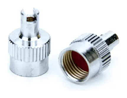 Ковпачок ніпеля зі знімачем золотника ROU, сталевий, 10шт., укр, укр